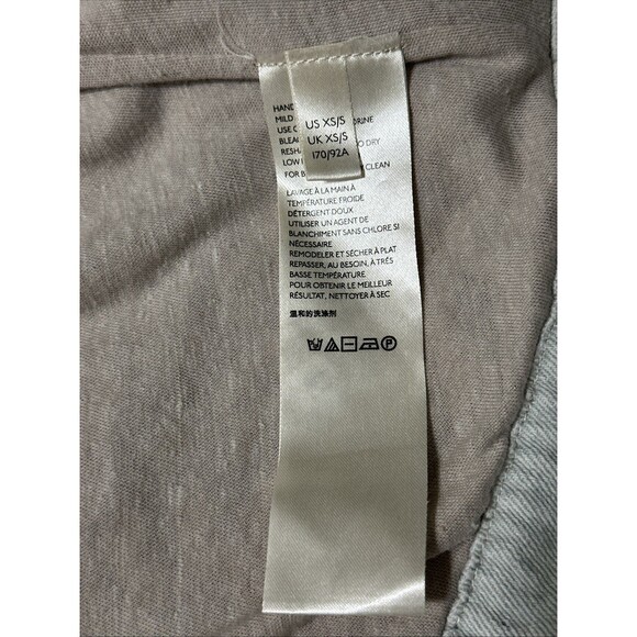 Free People XS/S Lakeside Denim Jacket We The Free Knit - Picture 11 of 15